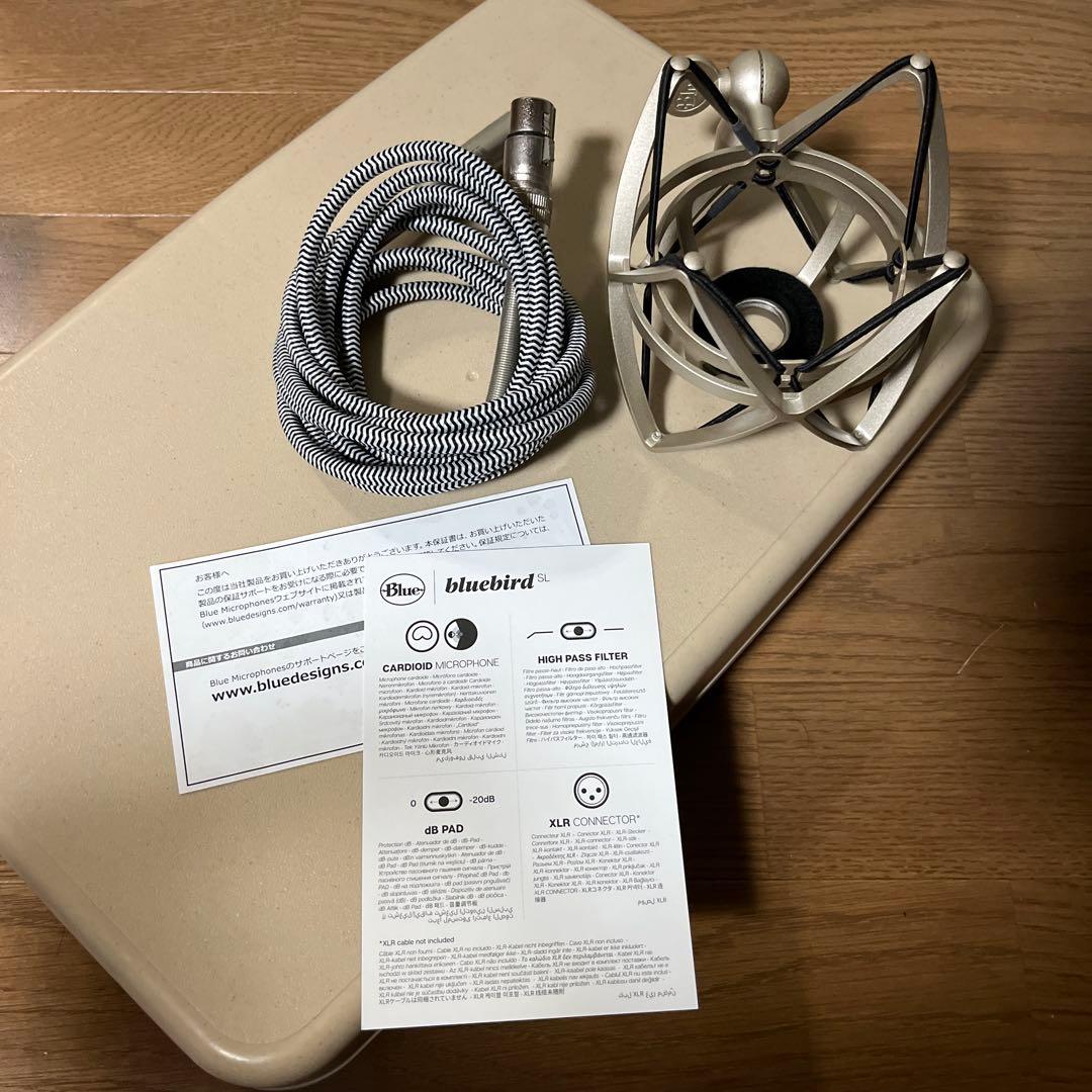 bluebird sl コンデンサーマイク 本体、箱付き 動作確認済み