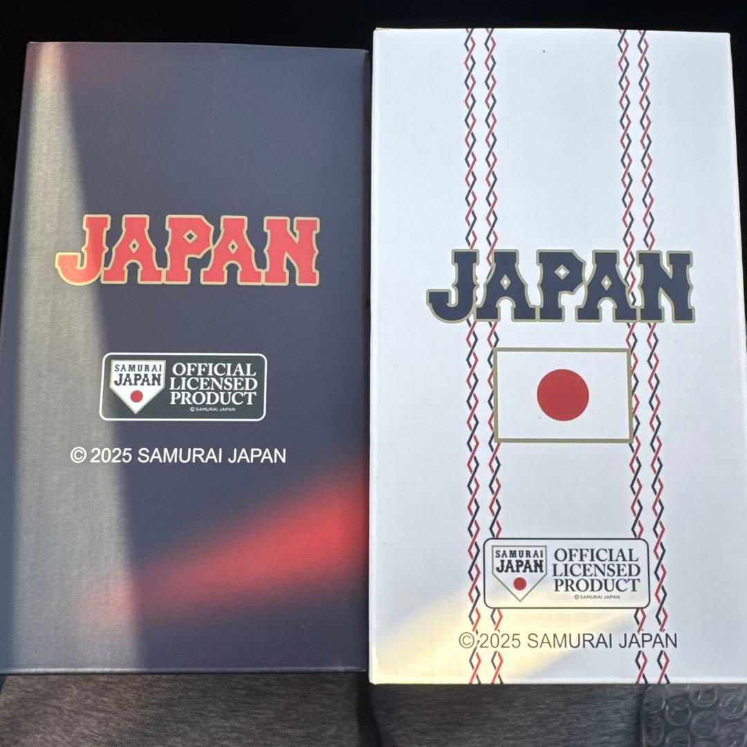 侍ジャパン ペットボトルホルダー ホワイトホーム柄 ネイビービジター柄　2個