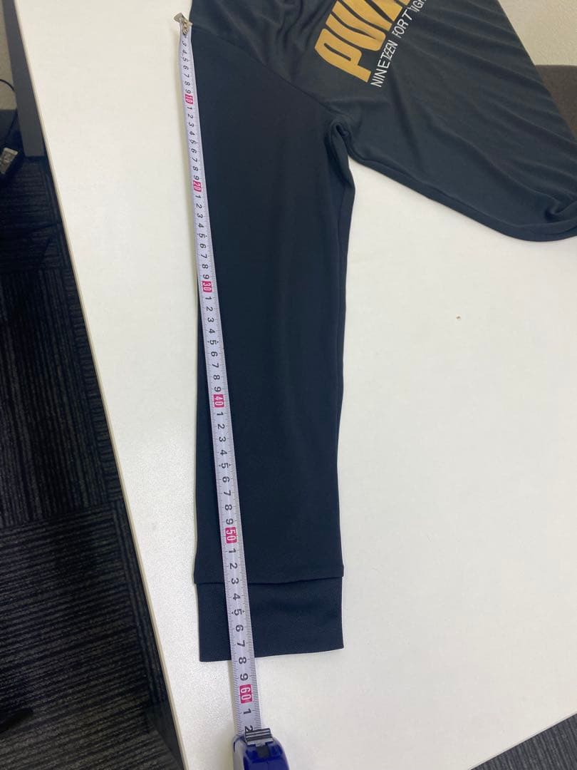 PUMAゴルフウェア セットアップ Sサイズ 黒 上下セット