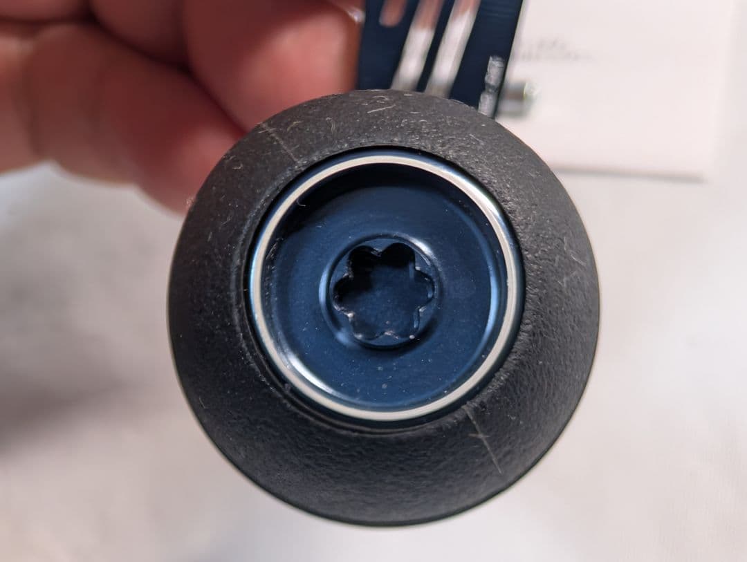 DRT　管33ID ディビジョン バリアル p.c.d117 ネイビー 美品