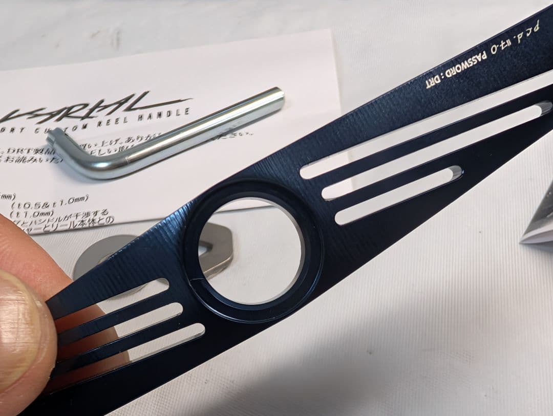 DRT　管33ID ディビジョン バリアル p.c.d117 ネイビー 美品