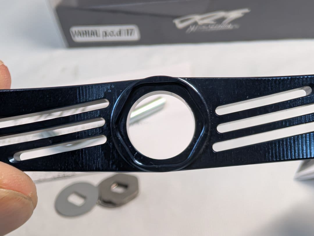 DRT　管33ID ディビジョン バリアル p.c.d117 ネイビー 美品