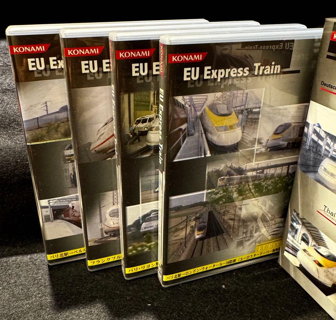 鉄道DVD／KONAMI EU Express Train 4枚組 DVD