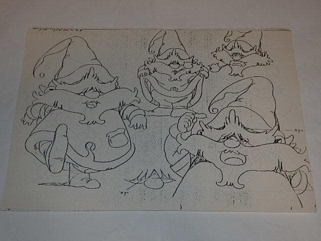 ★設定資料　とんがり帽子のメモルちゃん　名倉靖博/鈴木欽一郎先生/東映動画