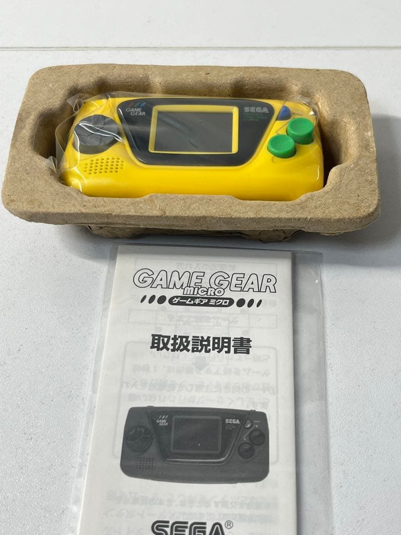 ゲームギアミクロ イエロー GAME GEAR micro