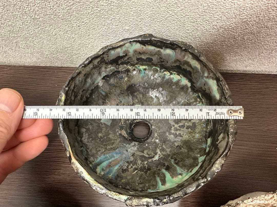 たけろうポット　阪本健　大西雄三郎 Y鉢　3点 作家鉢