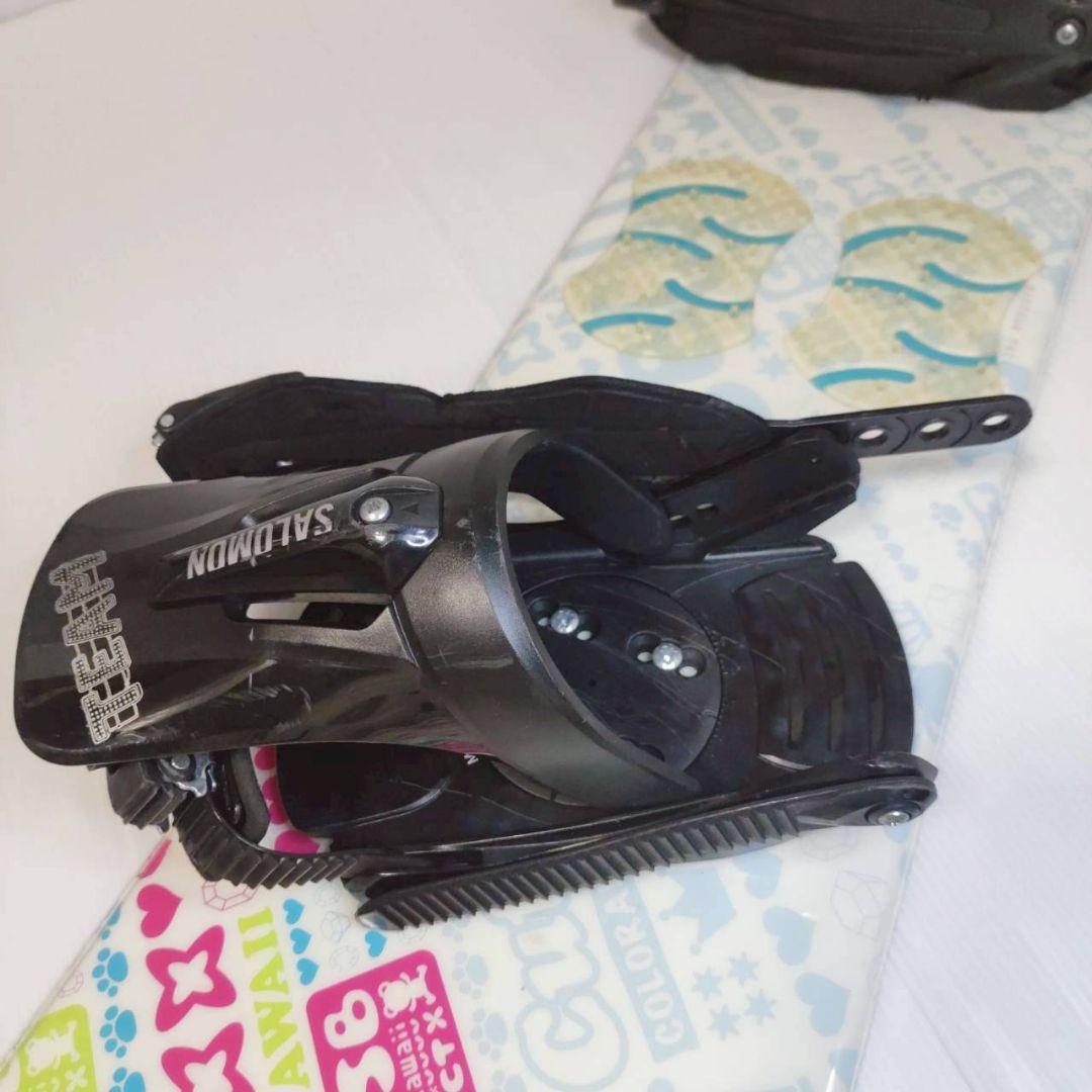 CSB キッズ スノーボード 2点セット ビンディング付 ピンク KAWAII