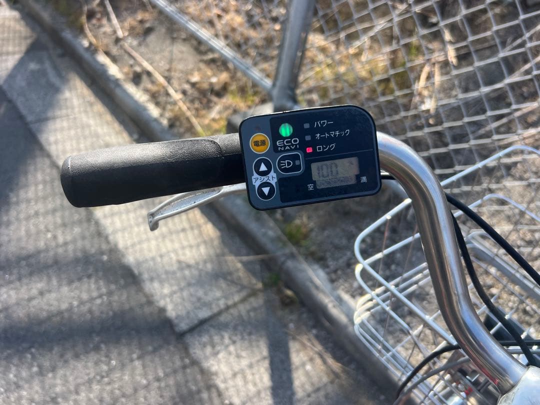 Panasonic新基準電動アシスト自転車・新品前後タイヤ交換ブレーキ類新品交換