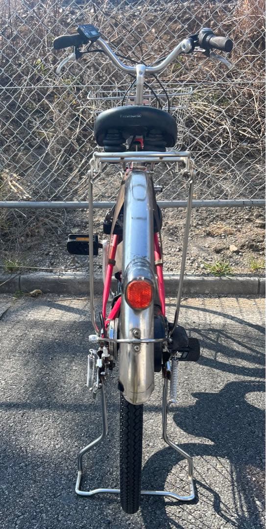 Panasonic新基準電動アシスト自転車・新品前後タイヤ交換ブレーキ類新品交換