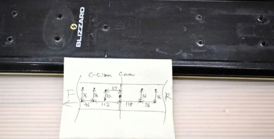 BLIZZARD SPUR スキー板 192cm 幅124mm