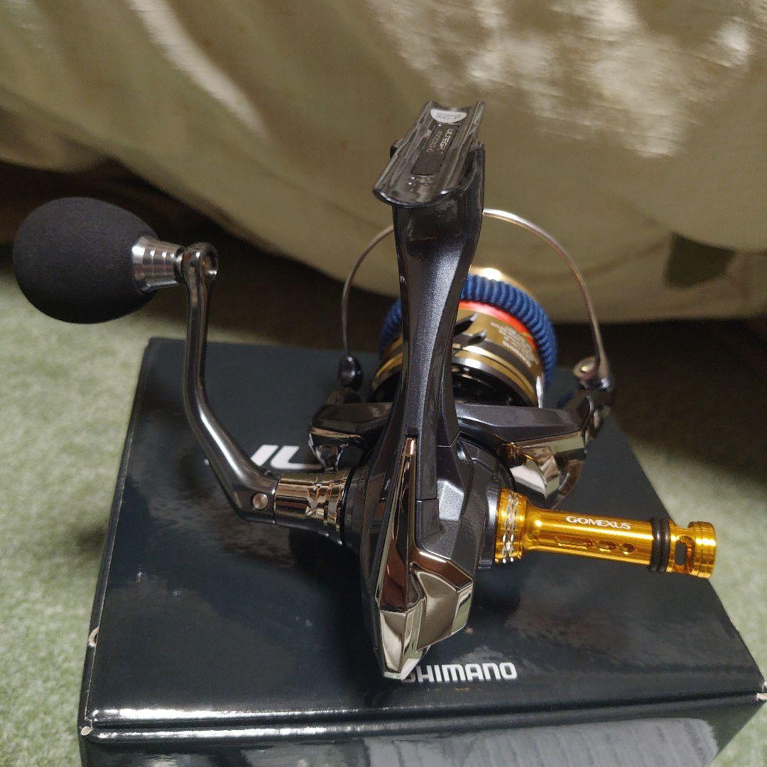 SHIMANO 25アルテグラ4000XG　カスタム　未使用極美品ライン付き!