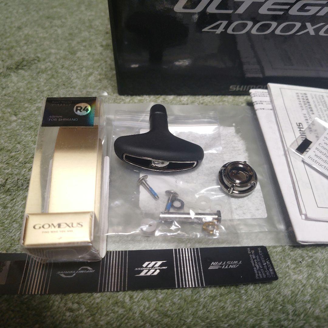 SHIMANO 25アルテグラ4000XG　カスタム　未使用極美品ライン付き!