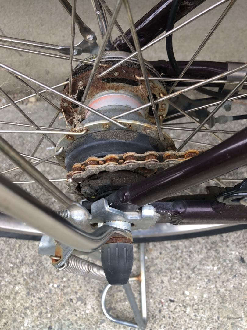 未整備　2014 YAMAHA PAS natura 24インチ　電動アシスト