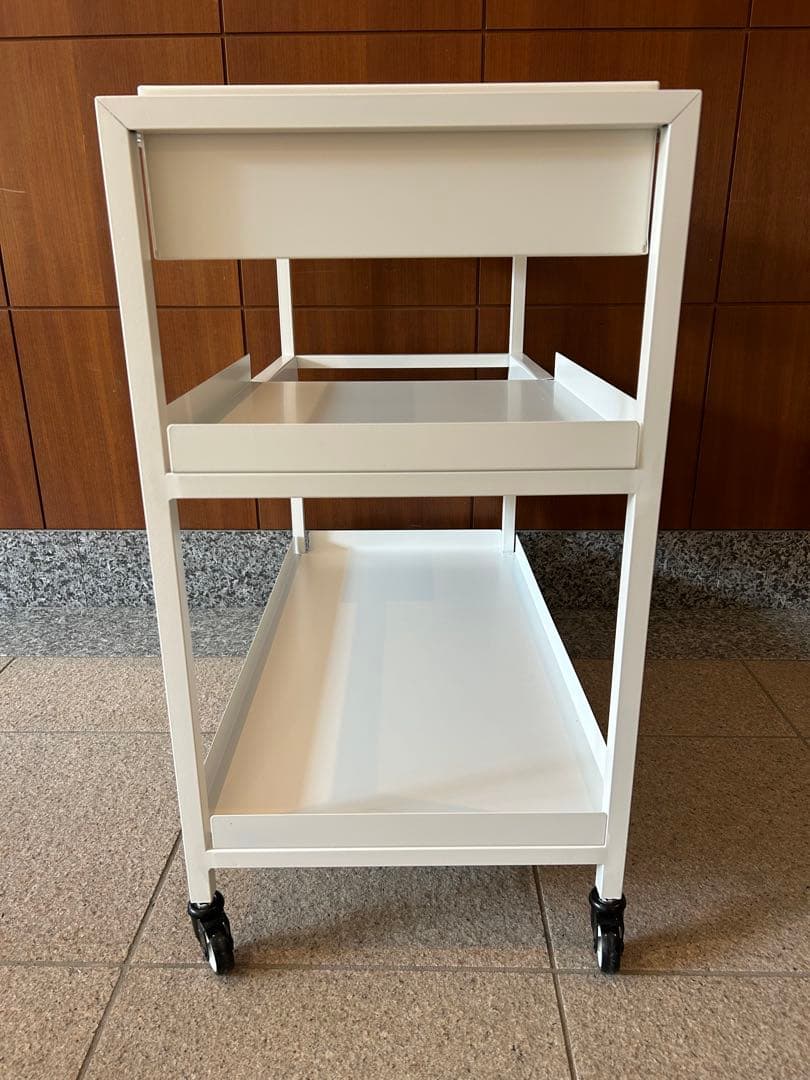 【極美品】IKEA TROTTEN トロッテン　ワゴン　キャスター付き