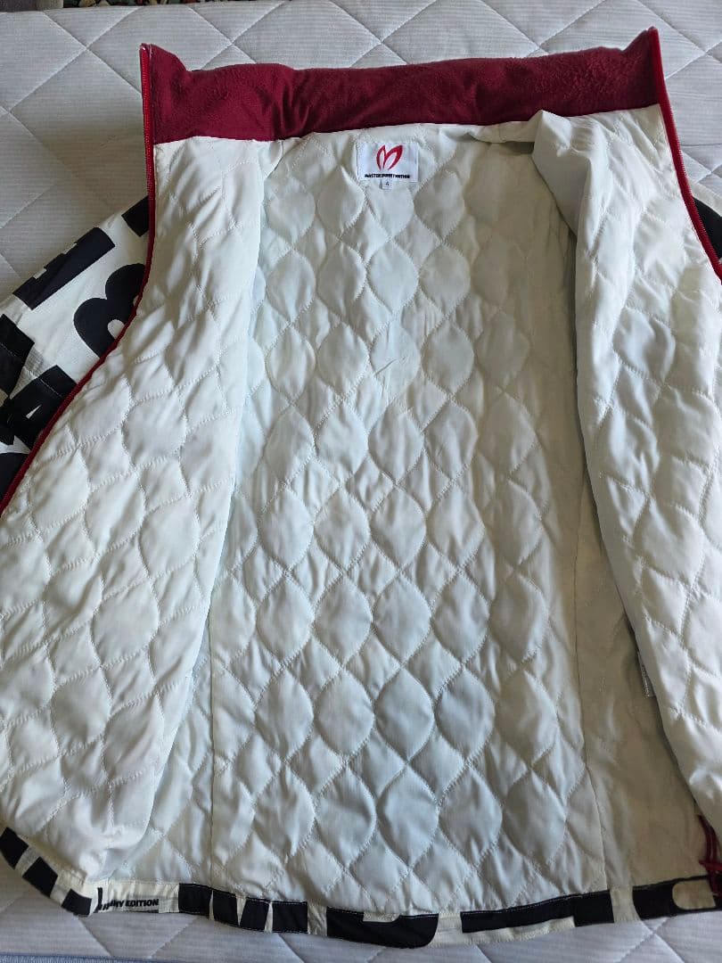 お値下げしました!美品マスターバニーフード付き中綿ブルゾン4