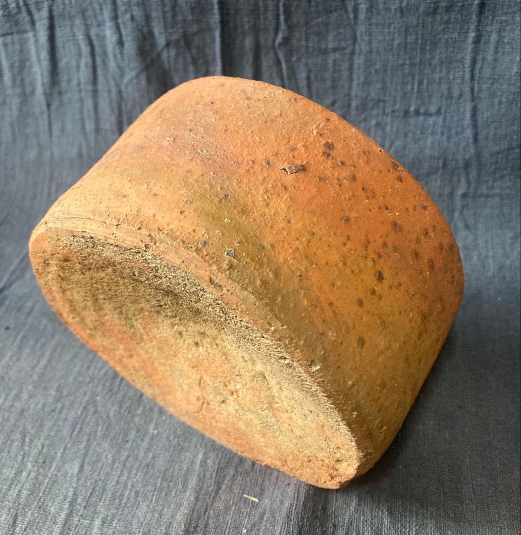 古備前窯道具　銅に窯印（ロ）を持つ窯道具　桃山から江戸時代