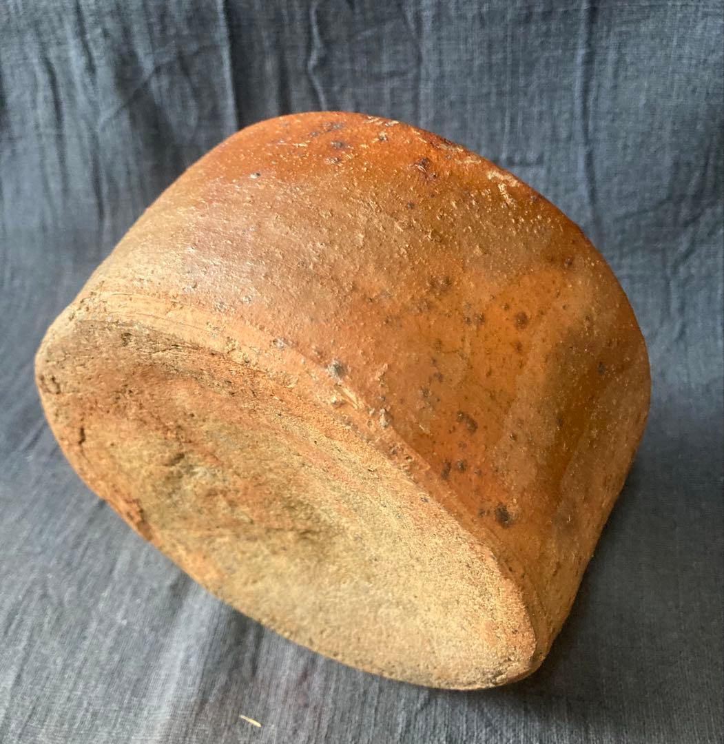 古備前窯道具　銅に窯印（ロ）を持つ窯道具　桃山から江戸時代