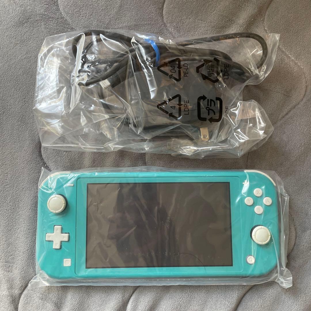 Nintendo Switch Lite ターコイズ 本体 充電器付き