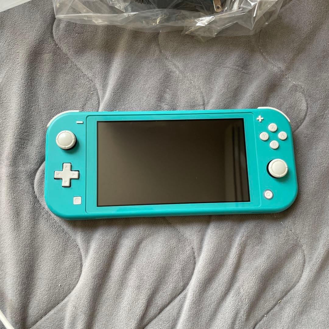 Nintendo Switch Lite ターコイズ 本体 充電器付き