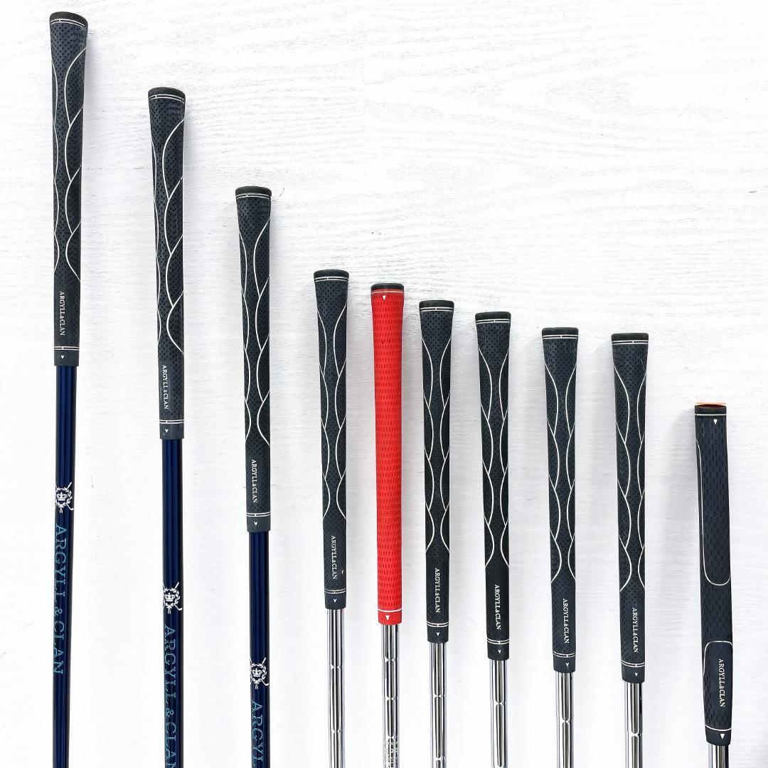 初心者様推奨‼ アーガイル＆クラン メンズ ゴルフクラブ セット 10本 SR
