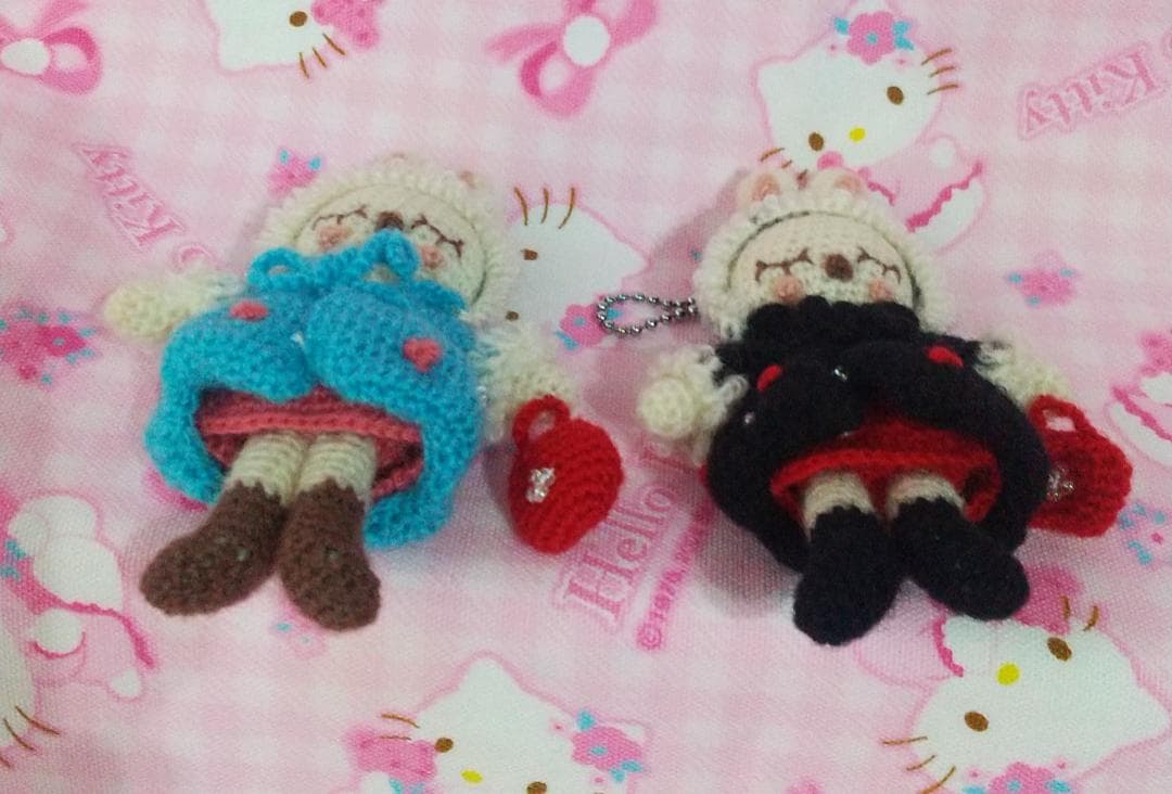 KP　ミミちゃん　ニットプランナー　あみぐるみ　うさぎ　キーホルダー　マスコット