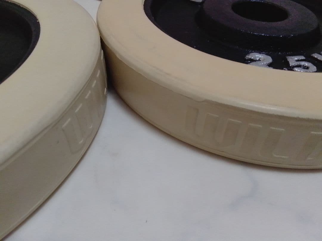 WFG ワイルドフィット ラバー付 ダンベル プレート 約20kg セット