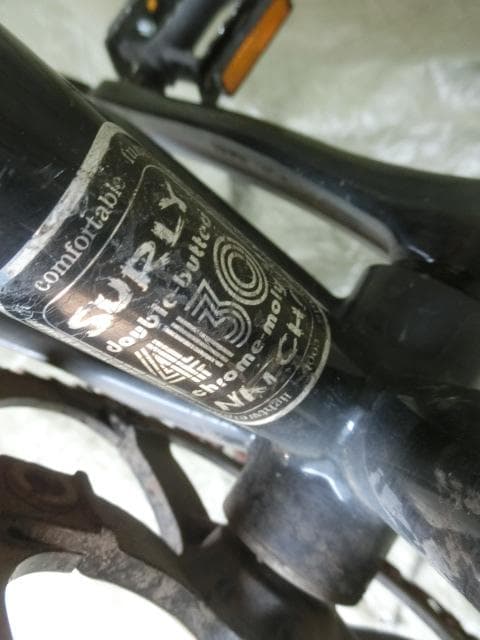 40：SURLY　自転車　部品取等　ジャンク品　引取限定：埼玉県所沢市