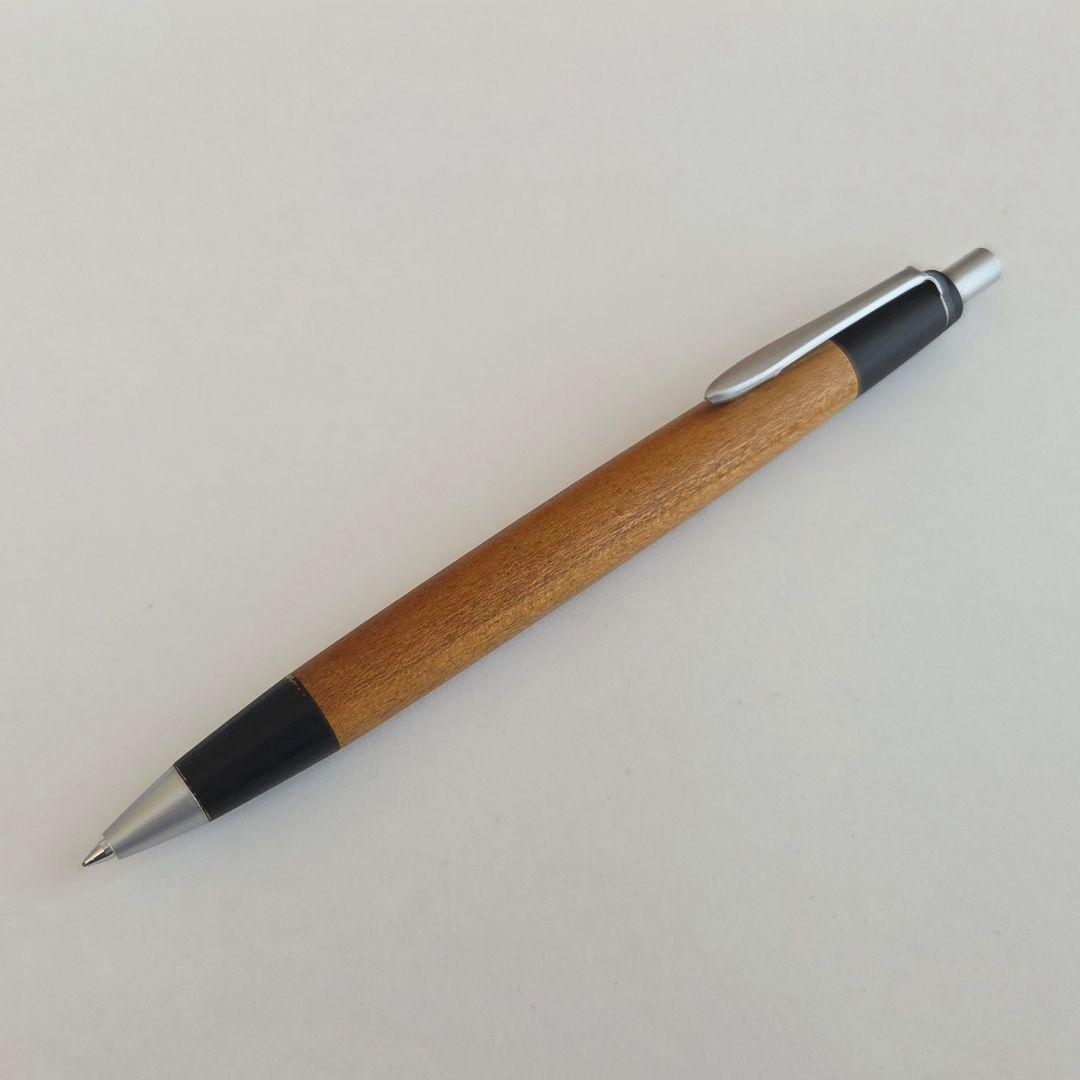 野原工芸 旧型 欅のシャープペンシル シルバー艶消し金具 廃盤 廃番