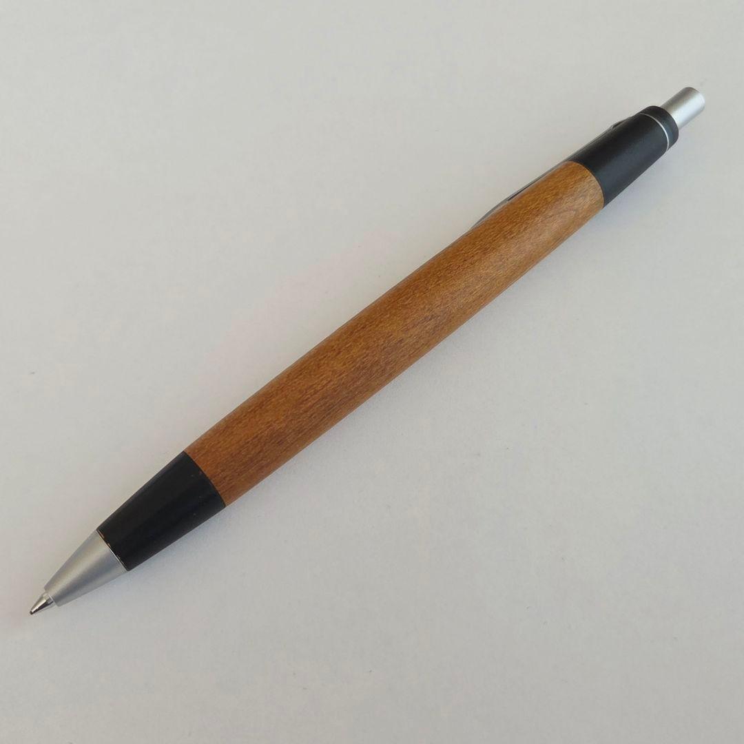 野原工芸 旧型 欅のシャープペンシル シルバー艶消し金具 廃盤 廃番