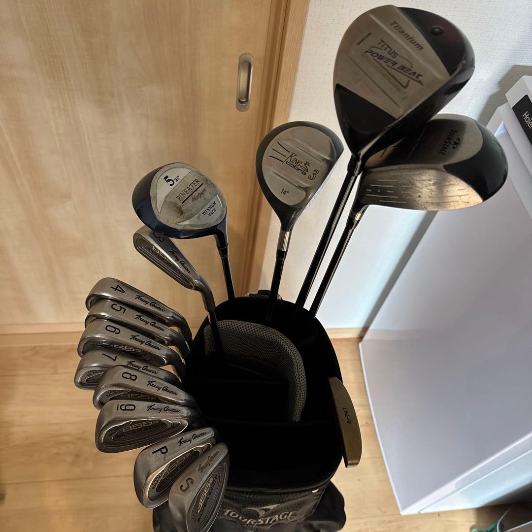 TOURSTAGE メンズゴルフセット 14本