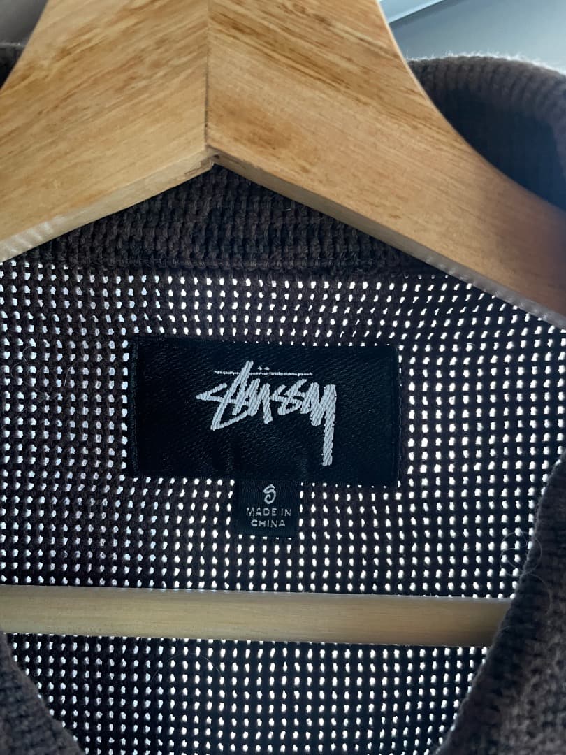 値下げ可　2021 fw Stussy レオパードメッシュジャケット
