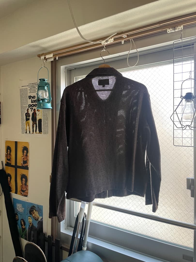 値下げ可　2021 fw Stussy レオパードメッシュジャケット