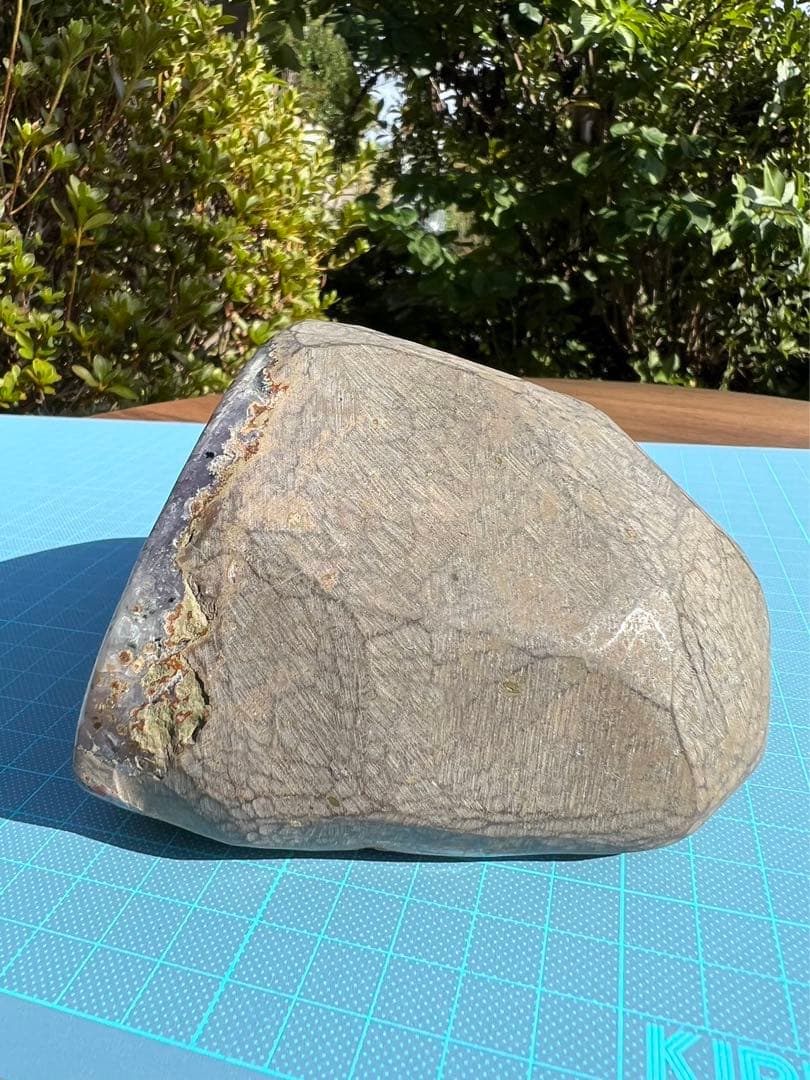 A166 高品質アメジストドーム クラスター カルサイト共生 パワーストーン