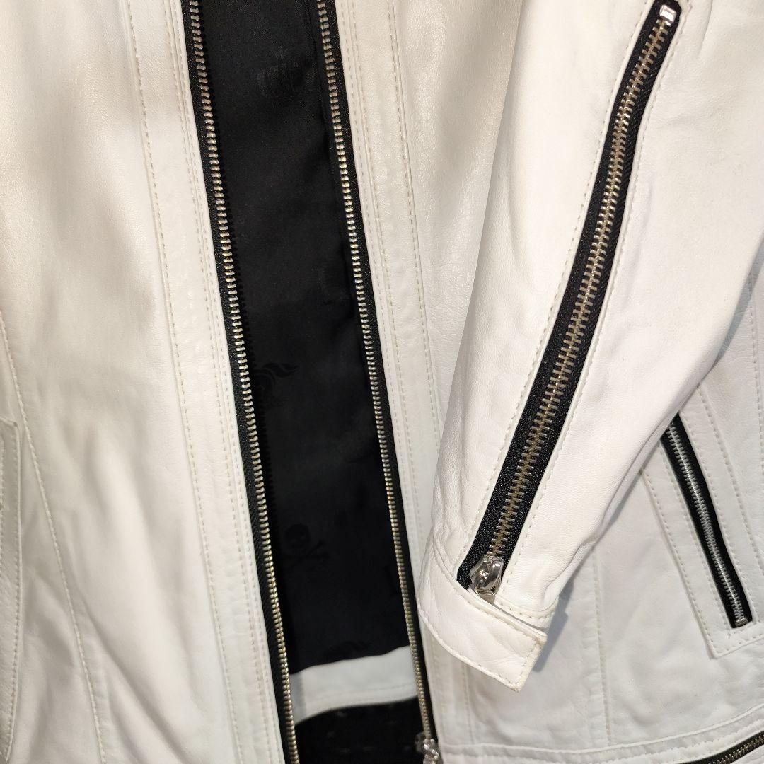 希少カラー　ラブレス　ラムレザー　シングルジャケット　サイズ　M