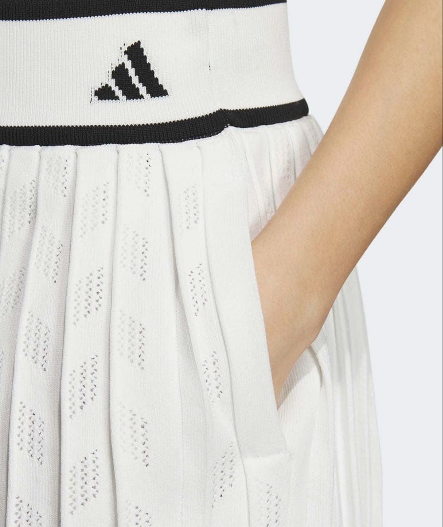 新品adidasゴルフ　春夏上下セットアップ　フェミニン 人気完売品