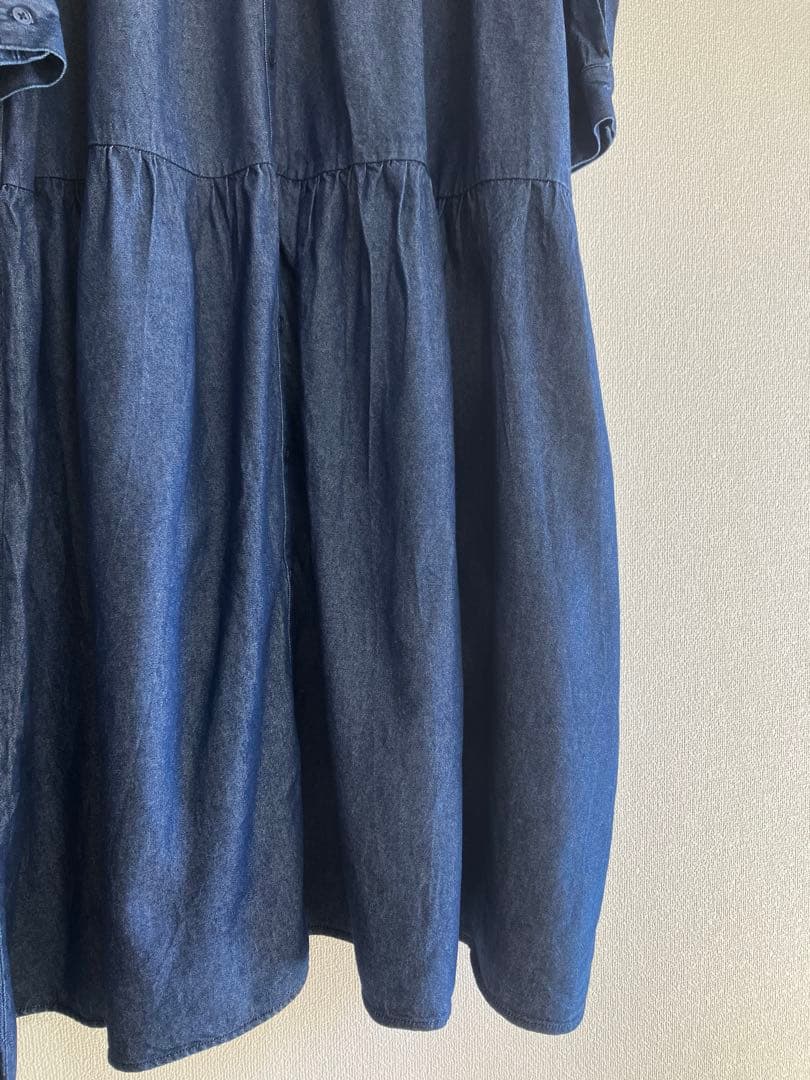 ニコアンド 大人なデニムワンピース erinkoさんプロデュース メイクスタッフ