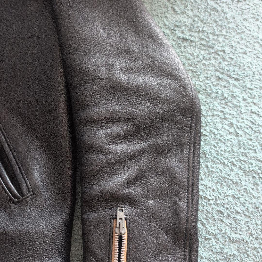 Addict Clothes ブラックレザージャケット 38