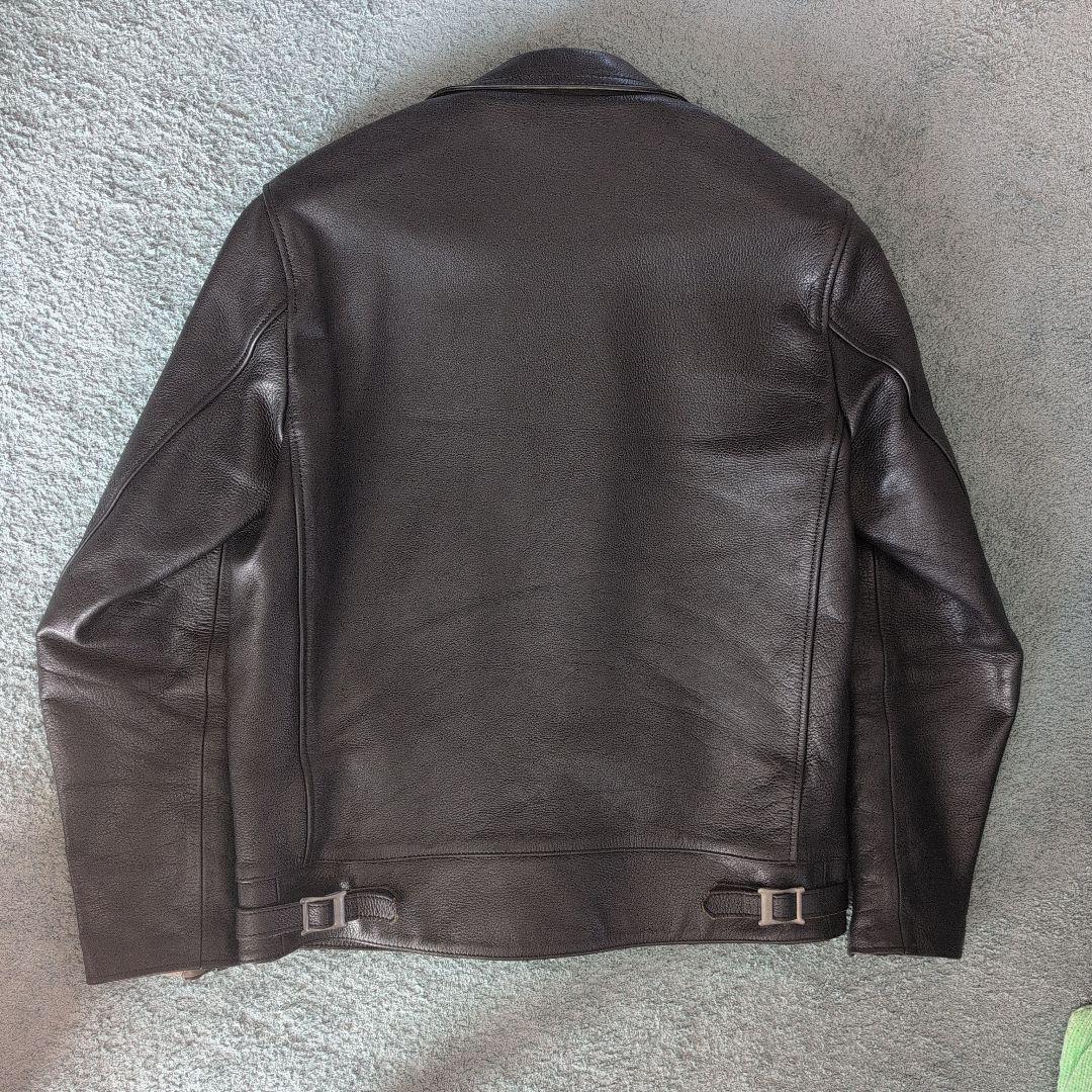 Addict Clothes ブラックレザージャケット 38