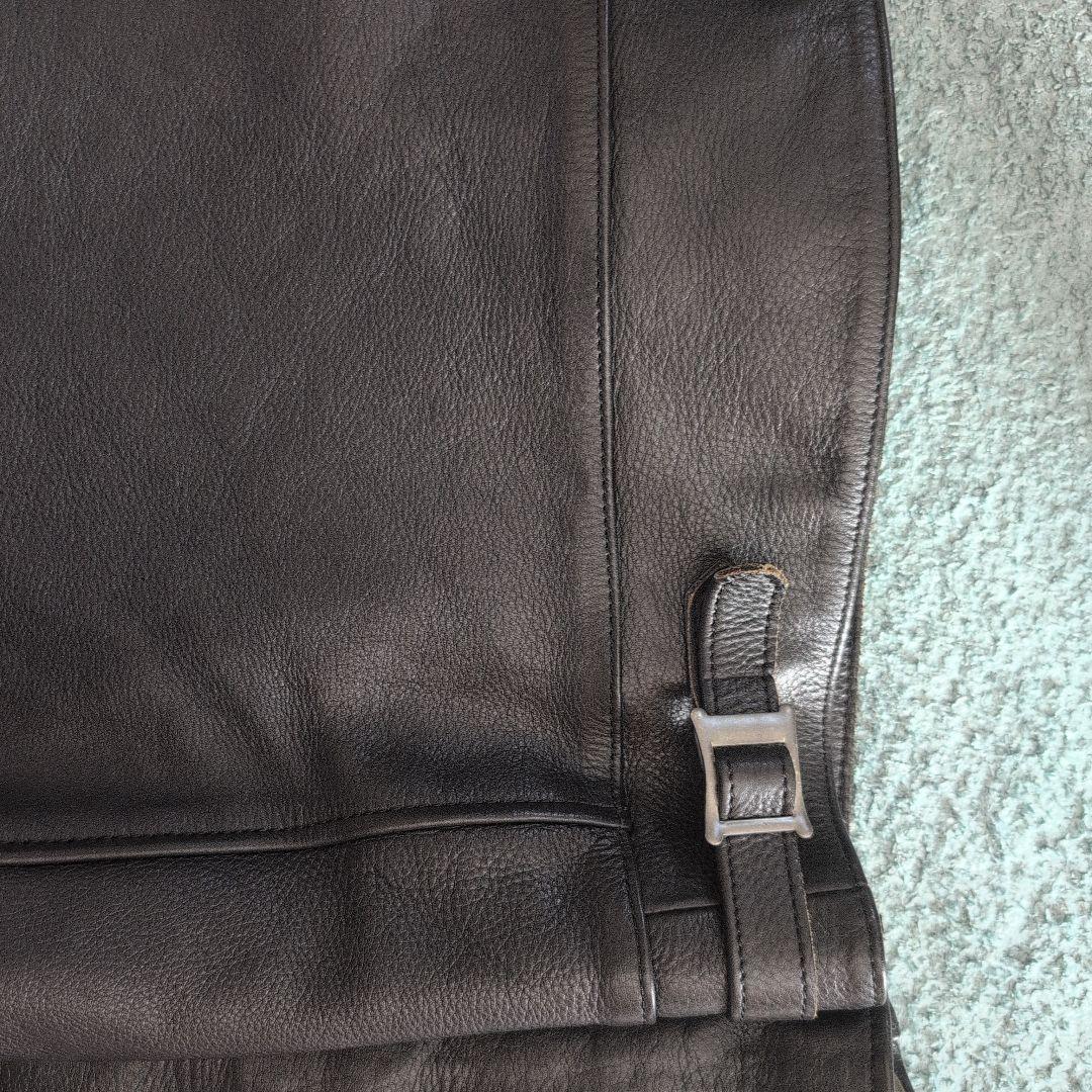 Addict Clothes ブラックレザージャケット 38