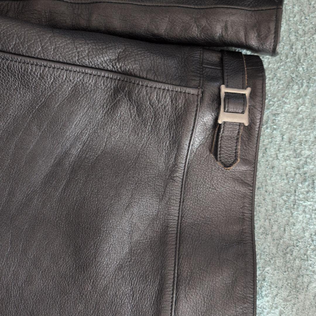 Addict Clothes ブラックレザージャケット 38