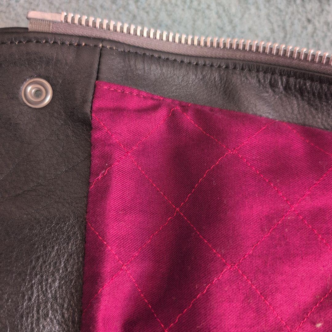 Addict Clothes ブラックレザージャケット 38