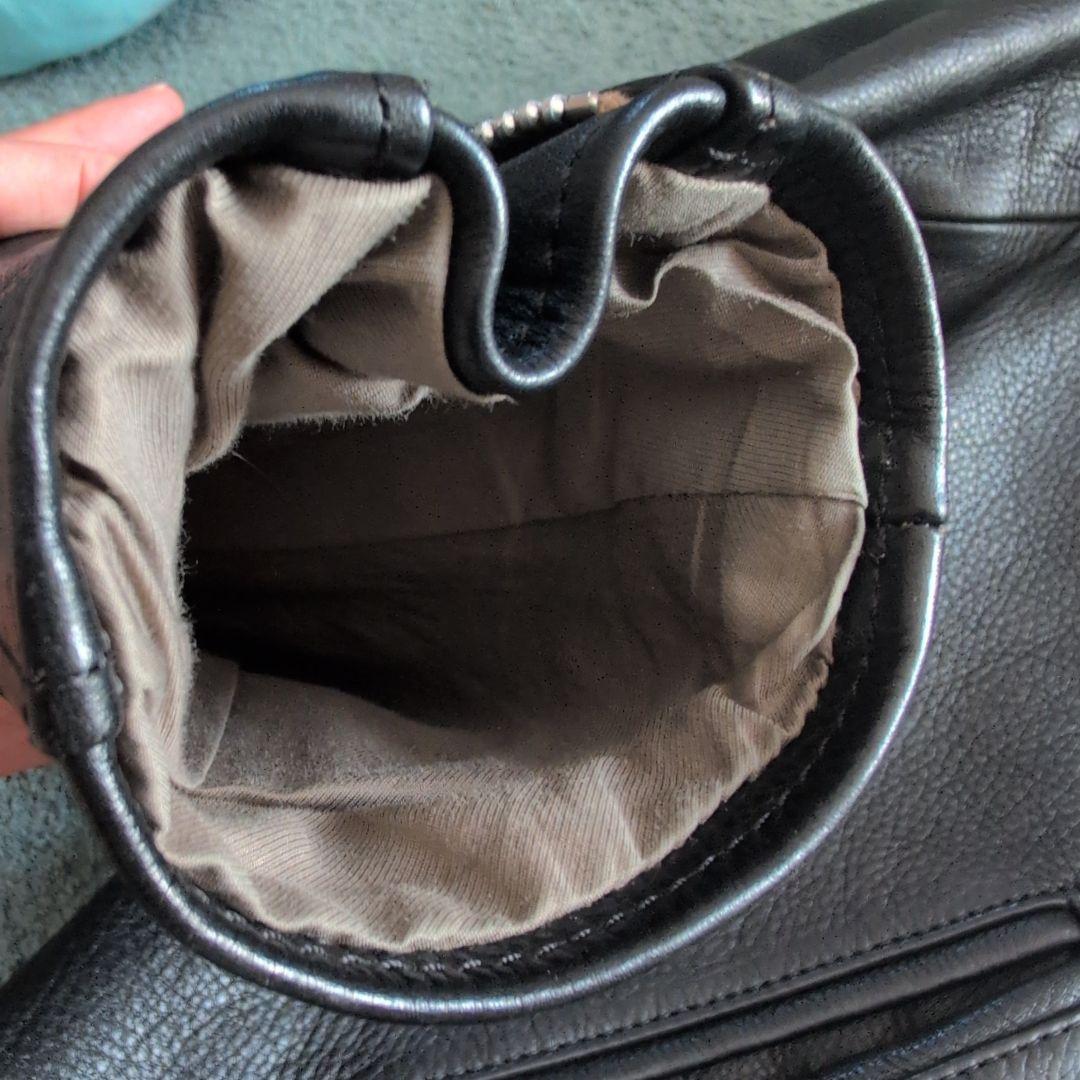 Addict Clothes ブラックレザージャケット 38