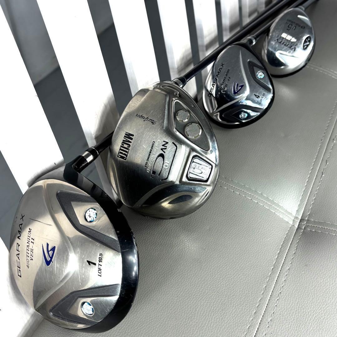 初心者におすすめ メンズゴルフクラブ 12本 ゴルフセット NIKE マルマン