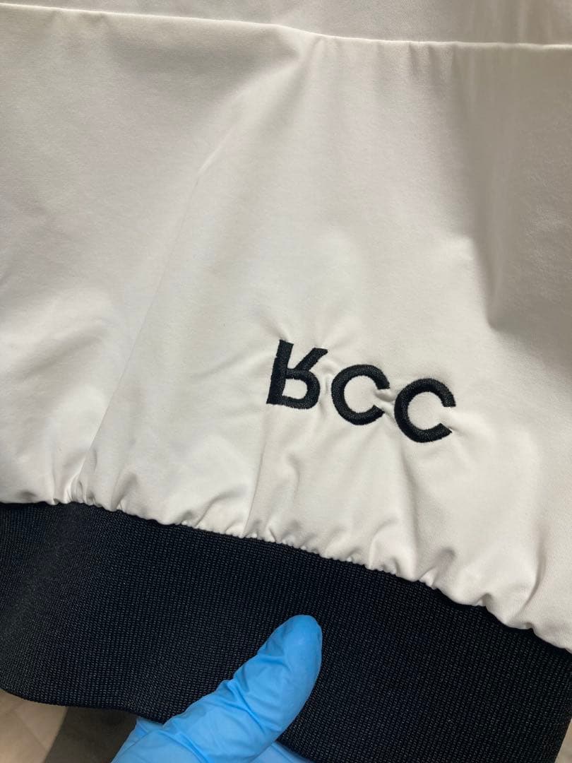 #FR2 GOLF ナイロンジャケット ホワイト　ゴルフ 裏メッシュ ブルゾン