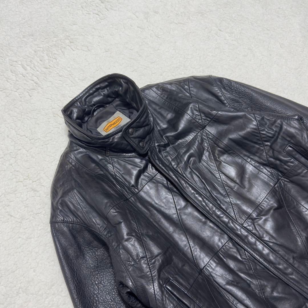 【archive】sullen Bomber Leather-jacket