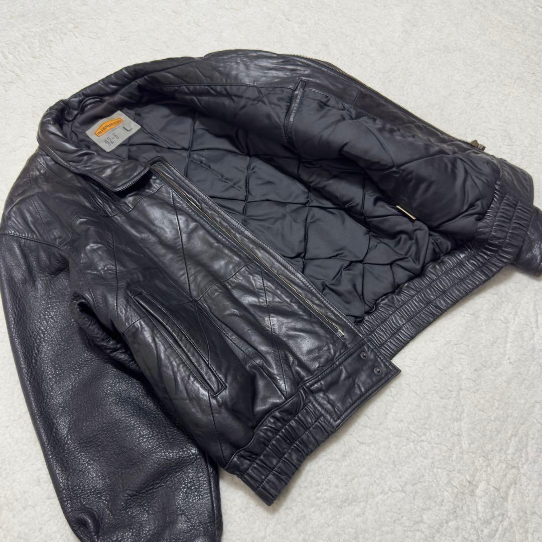 【archive】sullen Bomber Leather-jacket