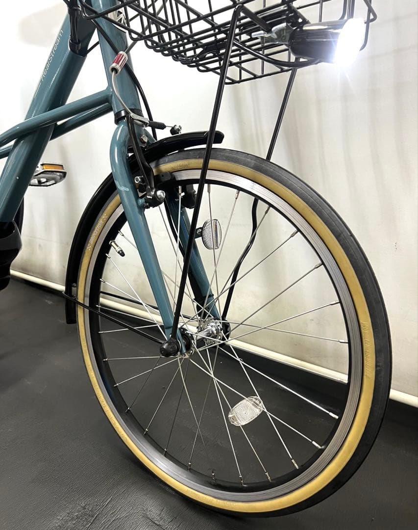 1年保証　ブリヂストン　リアルストリームミニ　20インチ　電動アシスト自転車