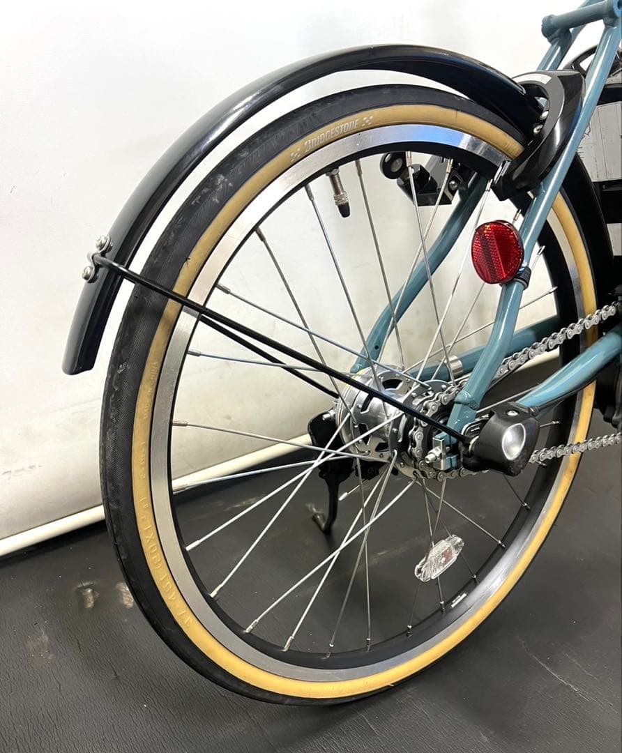 1年保証　ブリヂストン　リアルストリームミニ　20インチ　電動アシスト自転車