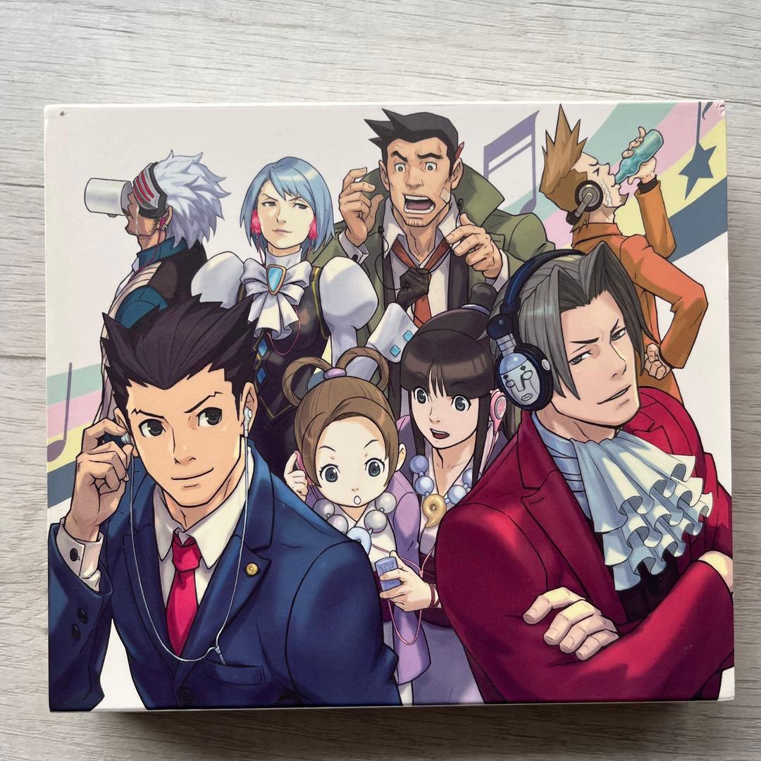 逆転裁判サウンドBOX CD3枚組 逆転裁判 蘇る逆転～逆転裁判3 逆転裁判2