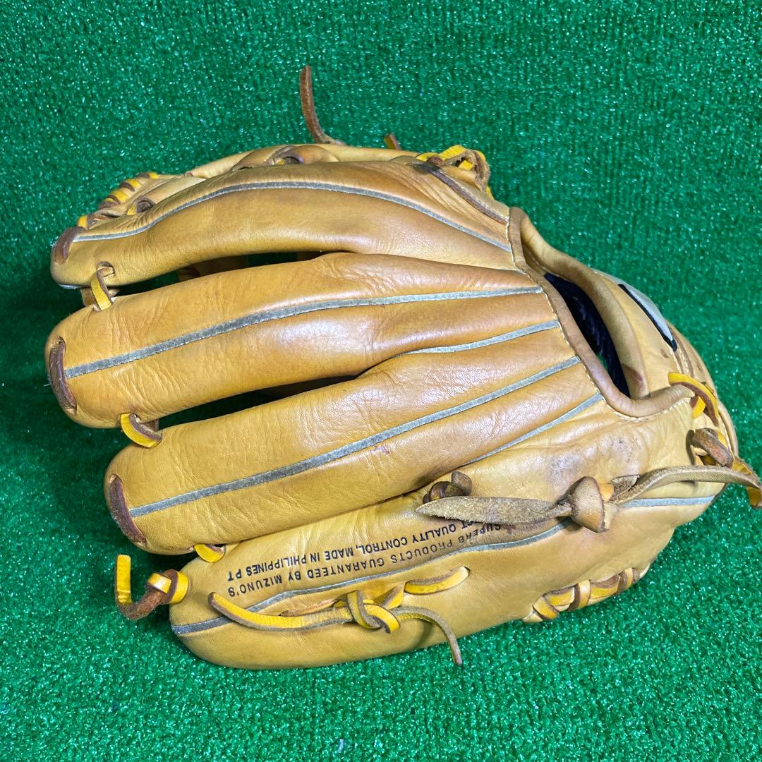 ミズノ グローバルエリート 少年軟式用 内野手用 サイズL 少年野球用